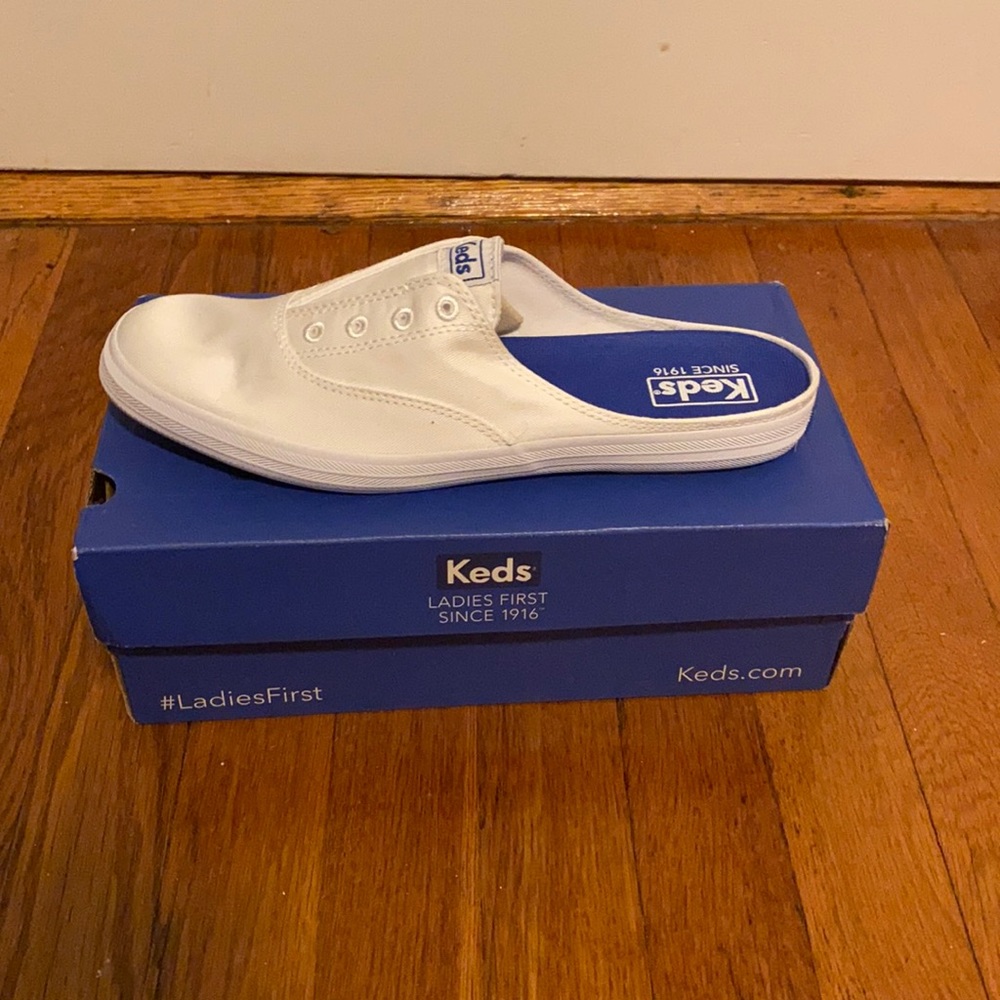 Keds Moxie Mule-white-never worn